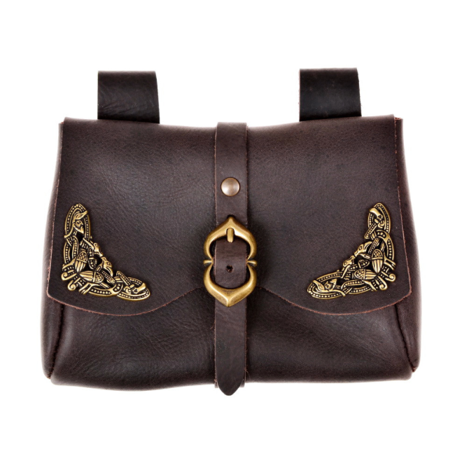 Thumbnail: Medieval Leather Pouch 'Erin'