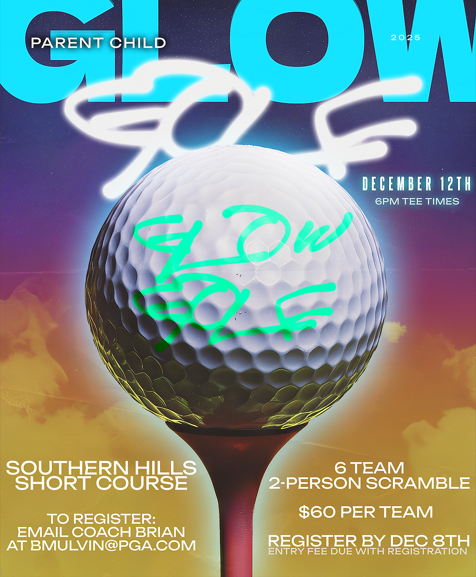 2025 Glow Golf - Parent Child Championship