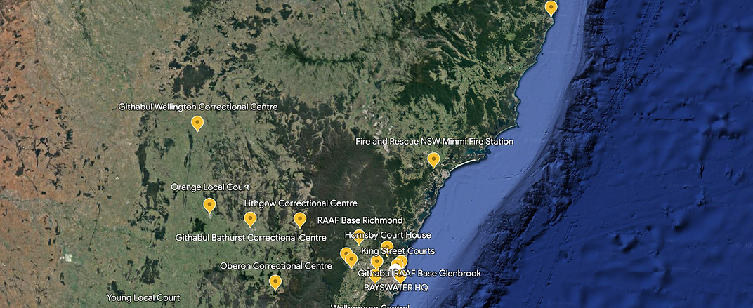 Bayswater Projects Area of Service