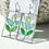 Thumbnail: Stained Glass Window Earrings - Leaves