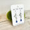 Thumbnail: Stained Glass Cloudy Raindrop Earrings