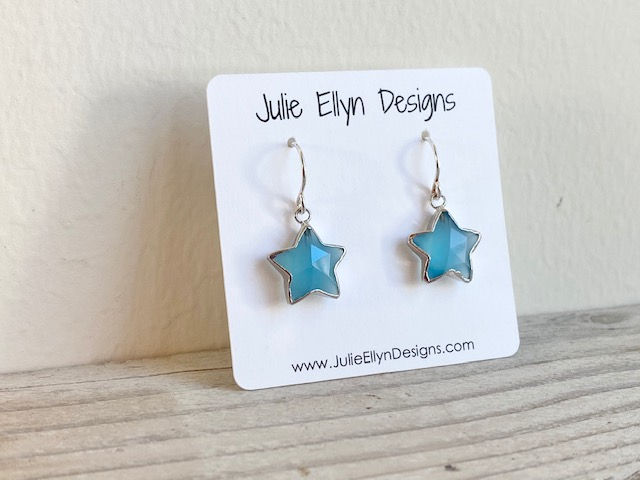 Blue Chalcedony Stars