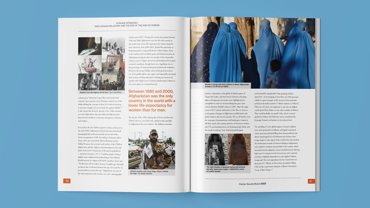 Print Design: Fletcher Security Review Vol. 10 Spread