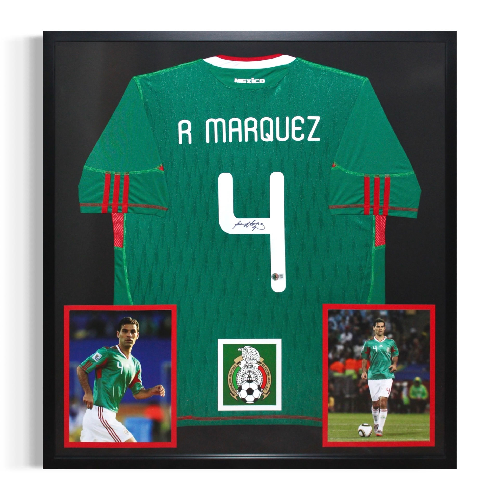 Jersey autografiado por Rafa Márquez 