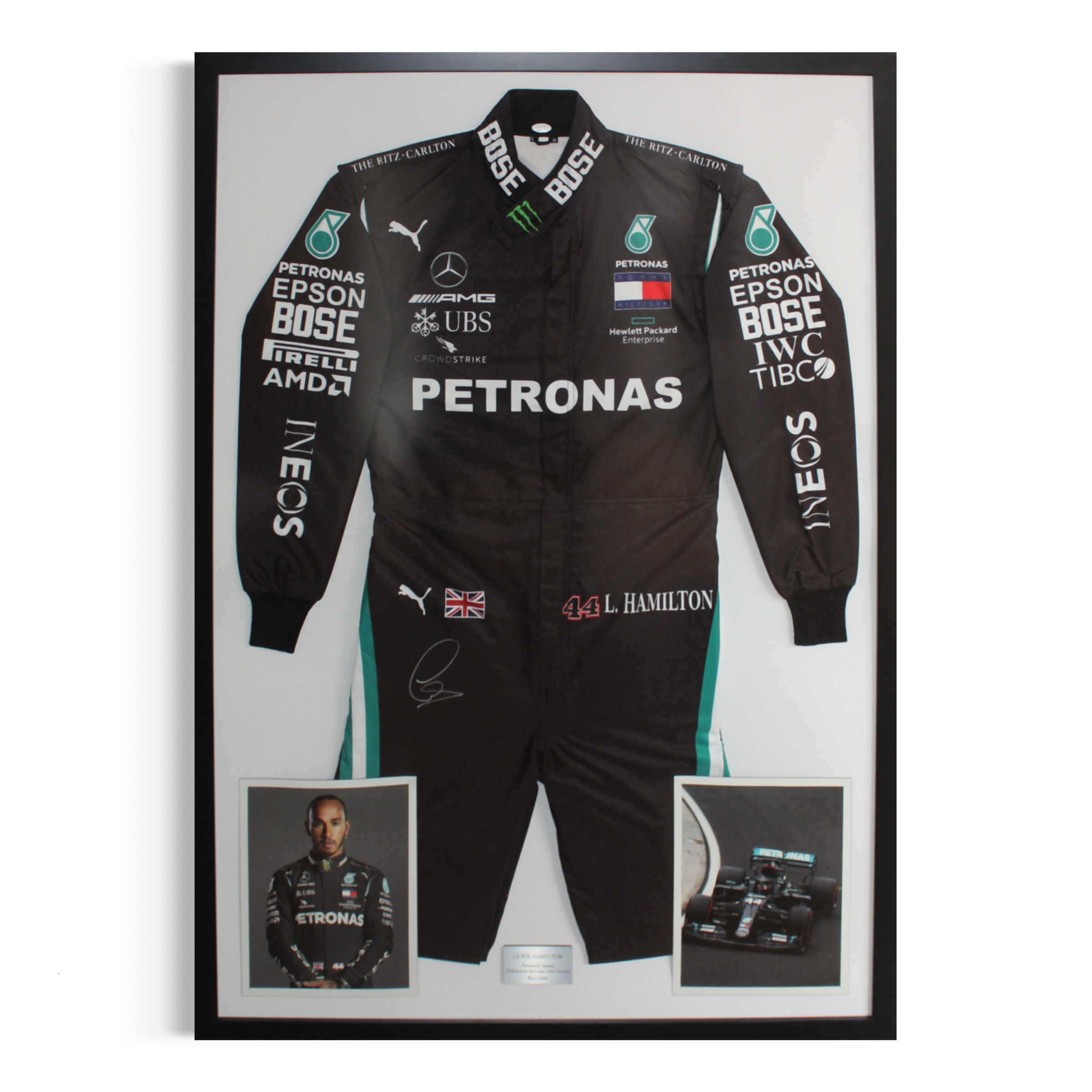 Nomex 2020 autografiado por Lewis Hamilton 