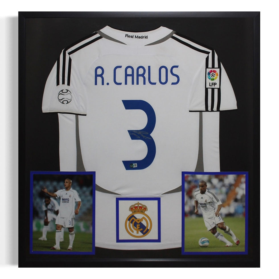 Jersey Autografiado por Roberto Carlos