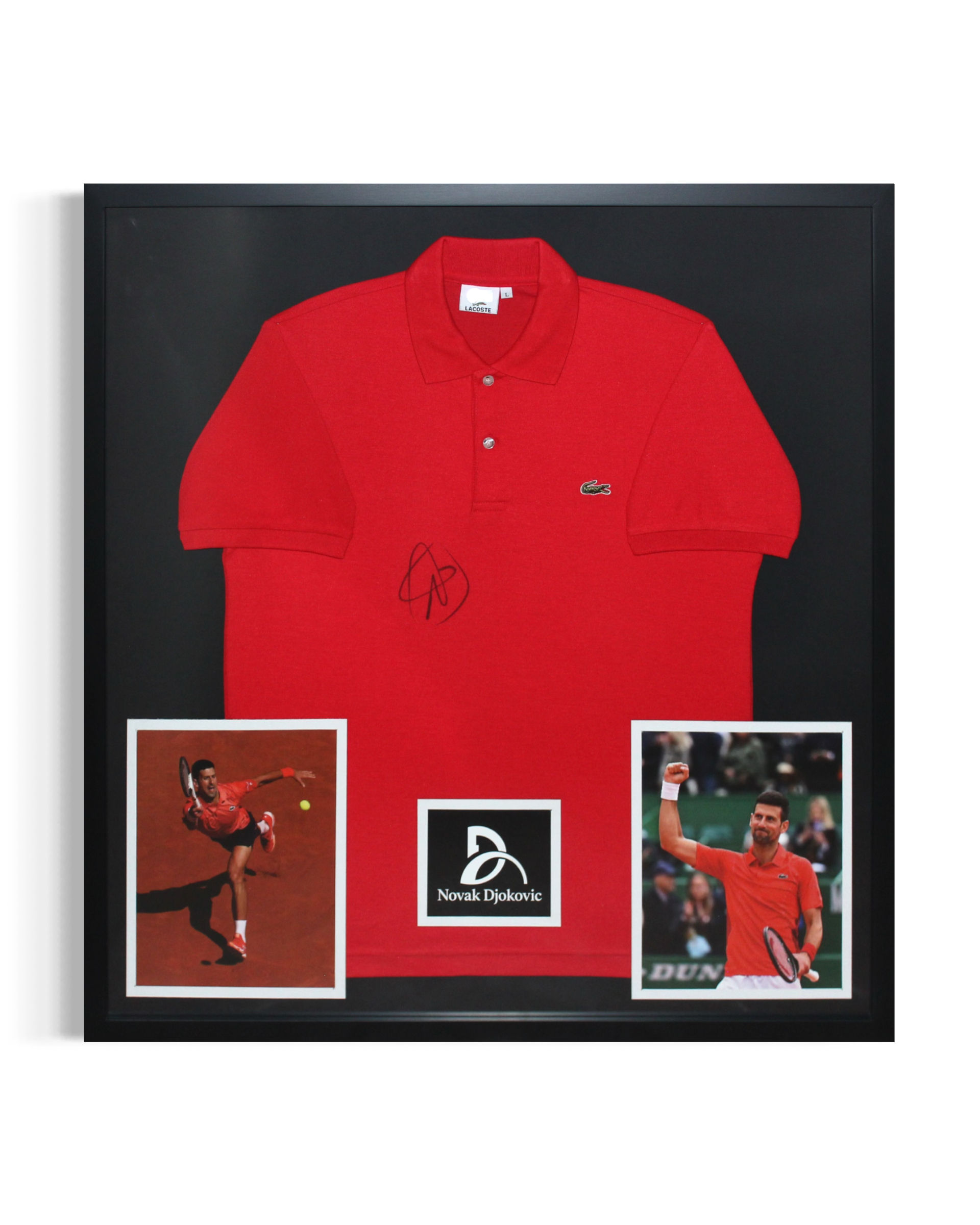 Jersey autografiado por Novak Djokovic 