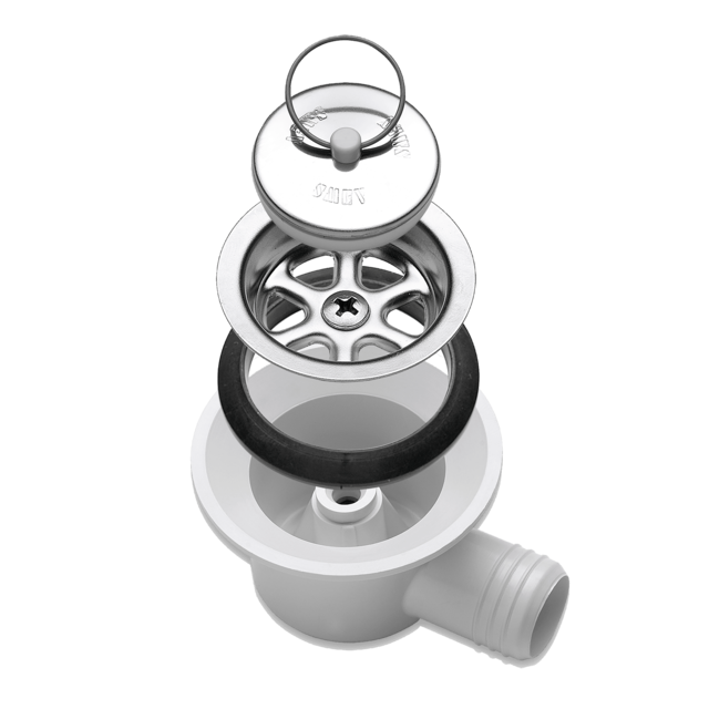 Siphon mit gewinkelter Ablauf AC 530