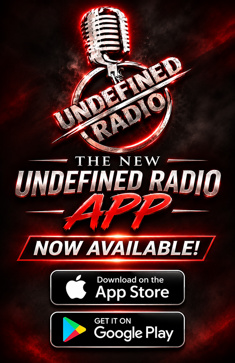 Undefined Radio App Launch Ad