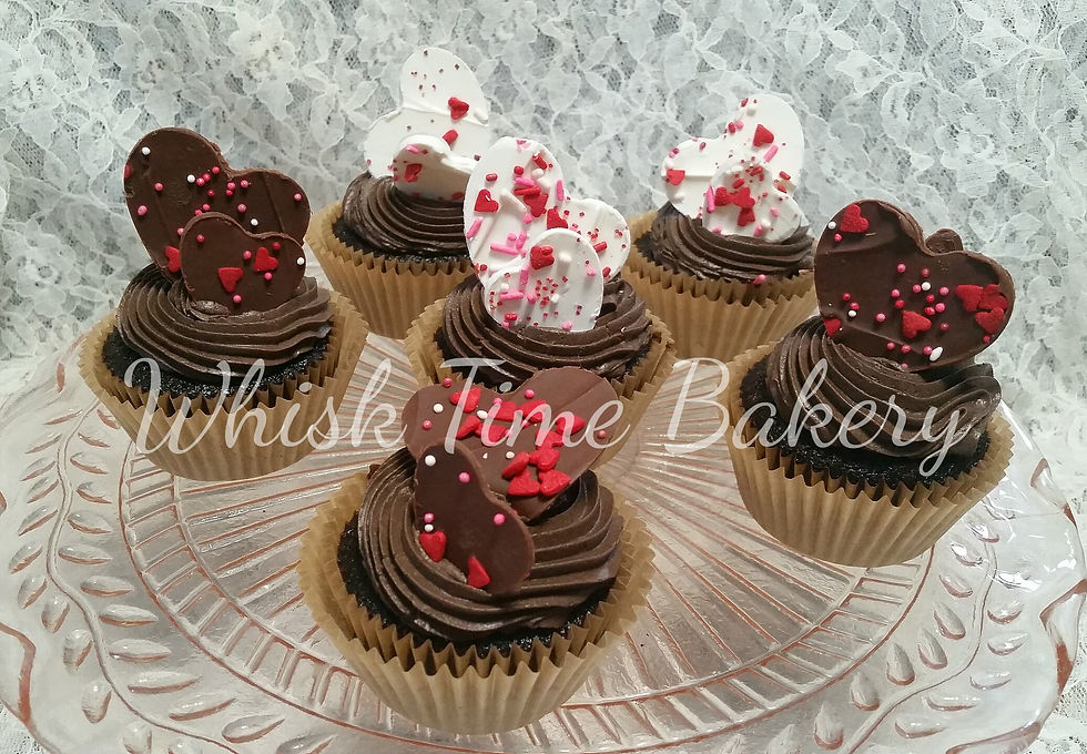 Heart Cupcakes