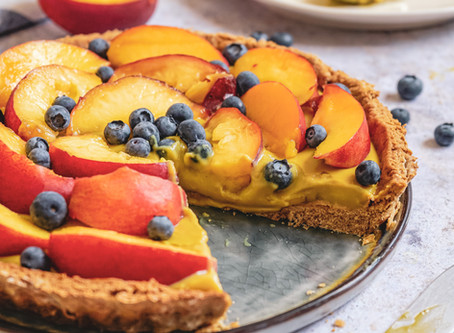 Crostata alle pesche