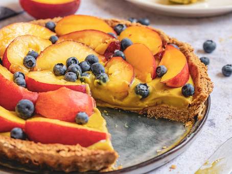 Crostata alle pesche