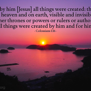 Dec 11, Colossians 1-4