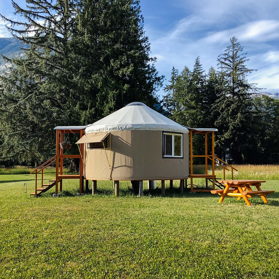 Glamping In Bella Coola