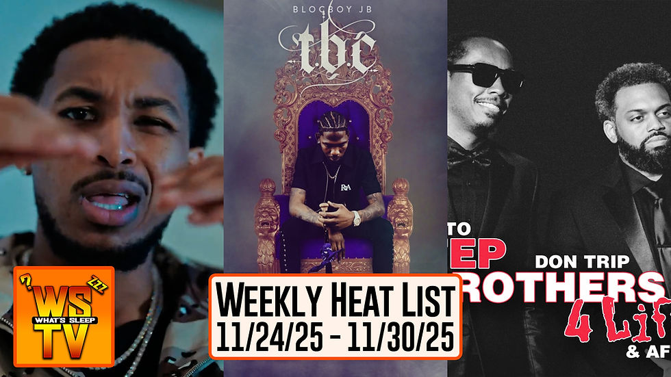 Weekly Heat List 🔥 (11/24/25 - 11/30/25)