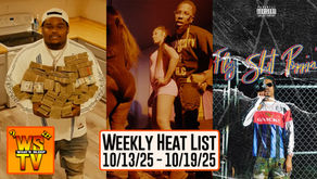 Weekly Heat List 🔥 (10/13/25 - 10/19/25)