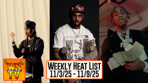 Weekly Heat List 🔥 (11/3/25 - 11/9/25)
