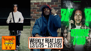 Weekly Heat List 🔥 (12/1/25 - 12/7/25)