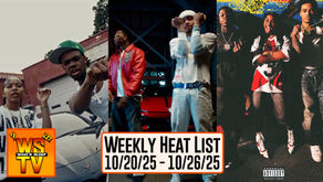 Weekly Heat List 🔥 (10/20/25 - 10/26/25)