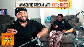 Thanksgiving Stream on KRT’s Birthday With Gusto & Chat COOKS KRT’s New Glasses 💀🤓