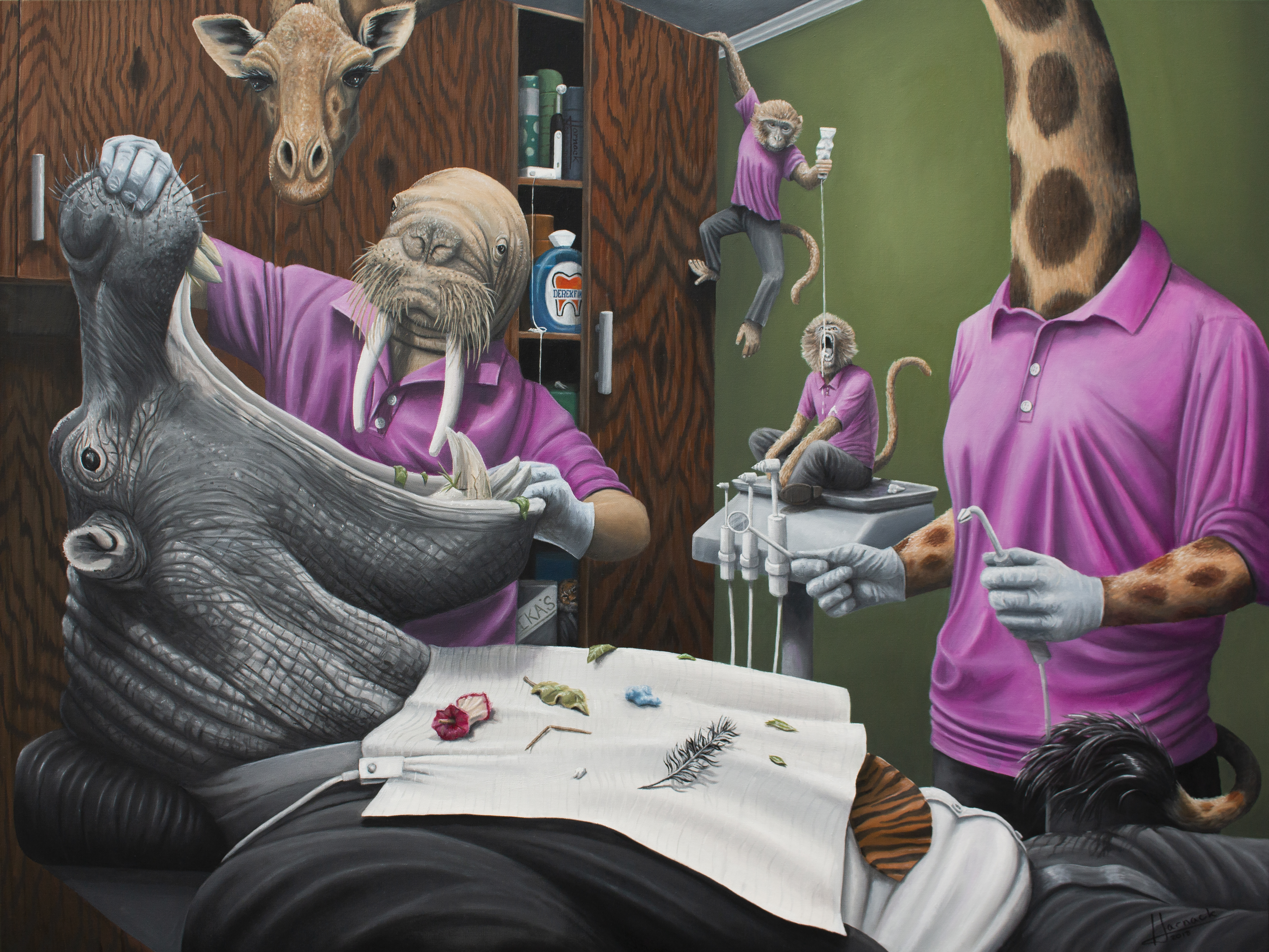 Enamel Mammals