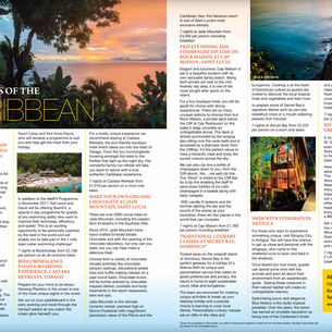 7 Wonders of the Caribbean, Essex Central Magazine - October 2017