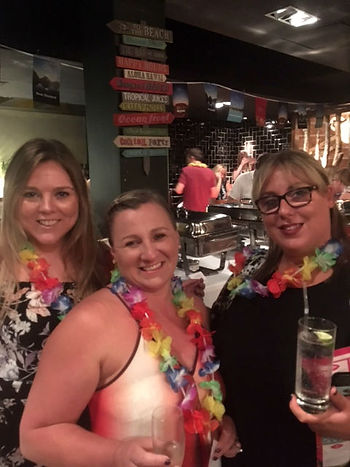 Carly, Julie and Alexis at the If Only... brochure launch