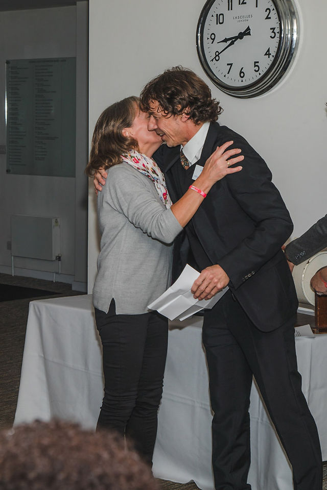 67 Anne receives her prize from Julian
