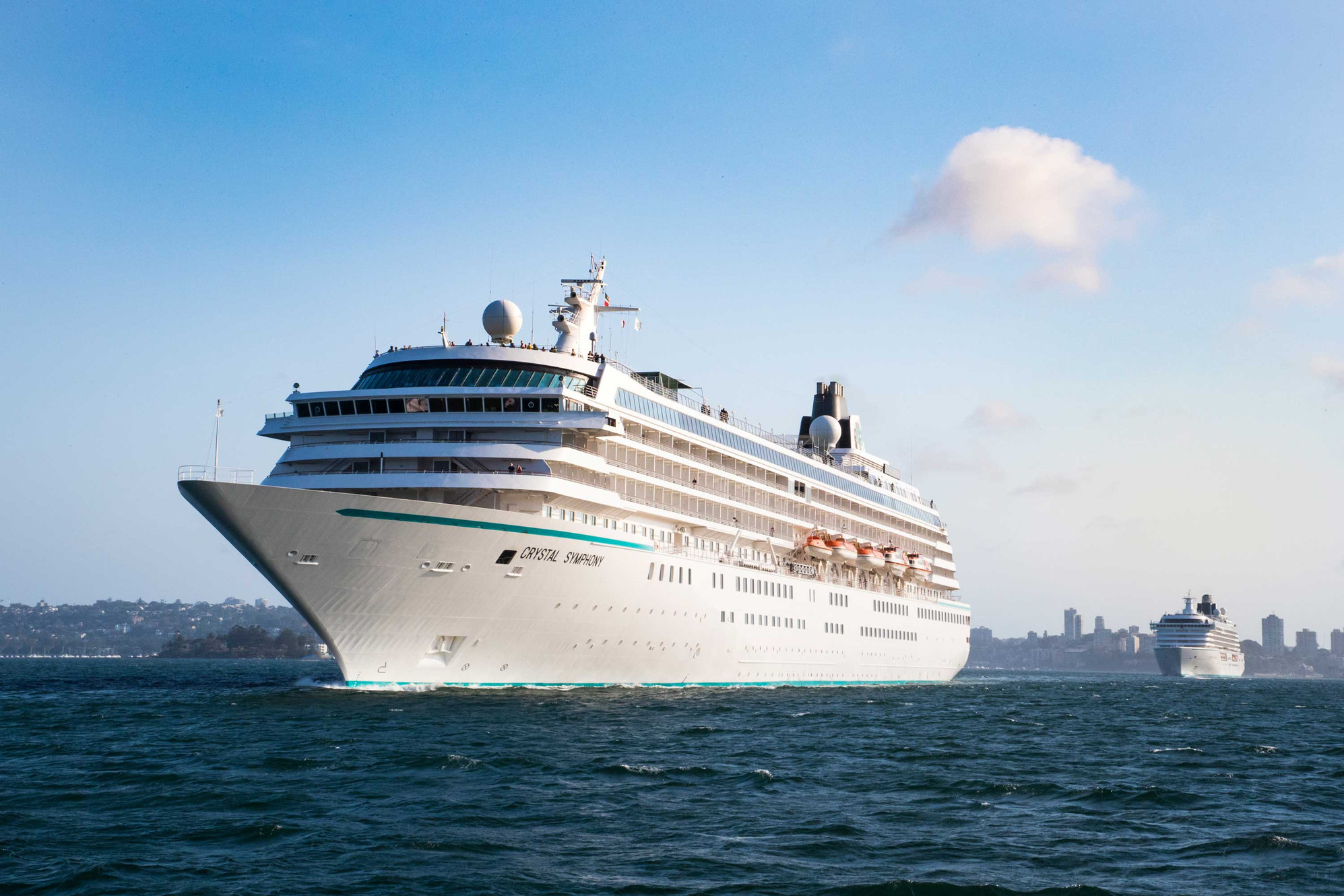 crystal cruises back in business