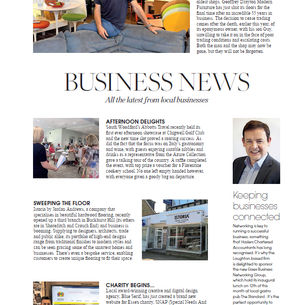 Business News, West Essex Life - October 2018