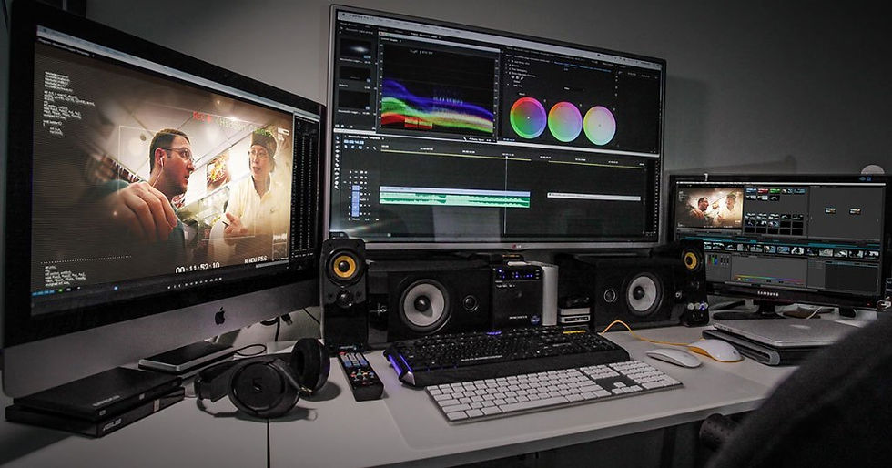 Up-to-date computer system that can handle 4k rendering.