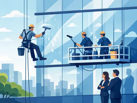 Commercial Window Washing That Protects Your Image
