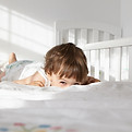 Child on Bed