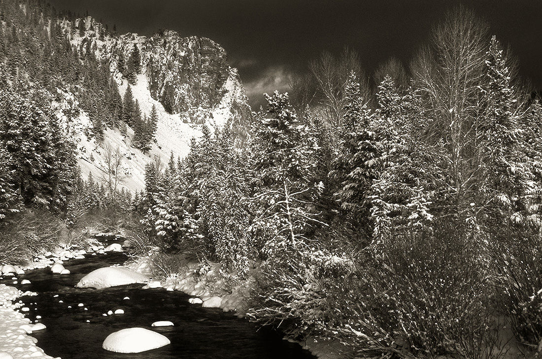 Wise River in Winter