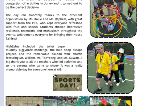Cool Runnings: A Fun and Fantastic AIS Sports Day!