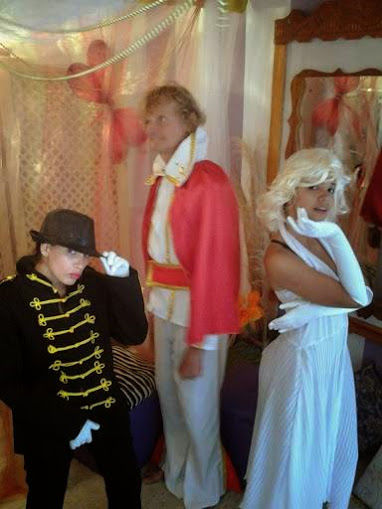 Michel Jackson Elvis Marilyn