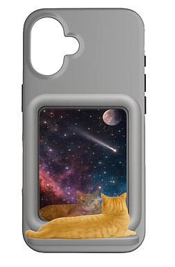 Cat Spot-ting Galaxy phone case by Sheryl Marie © Copyright 2025
