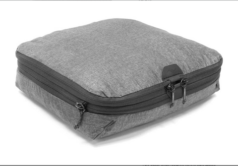 gray packing cube for clothing