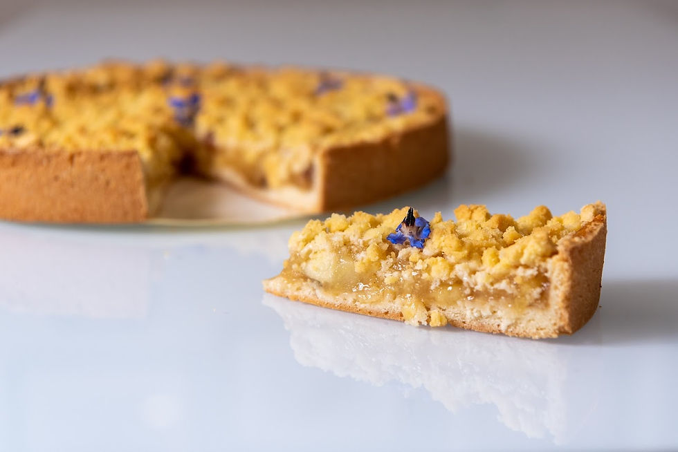 Miniatura: Tarte de Maça com Crumble