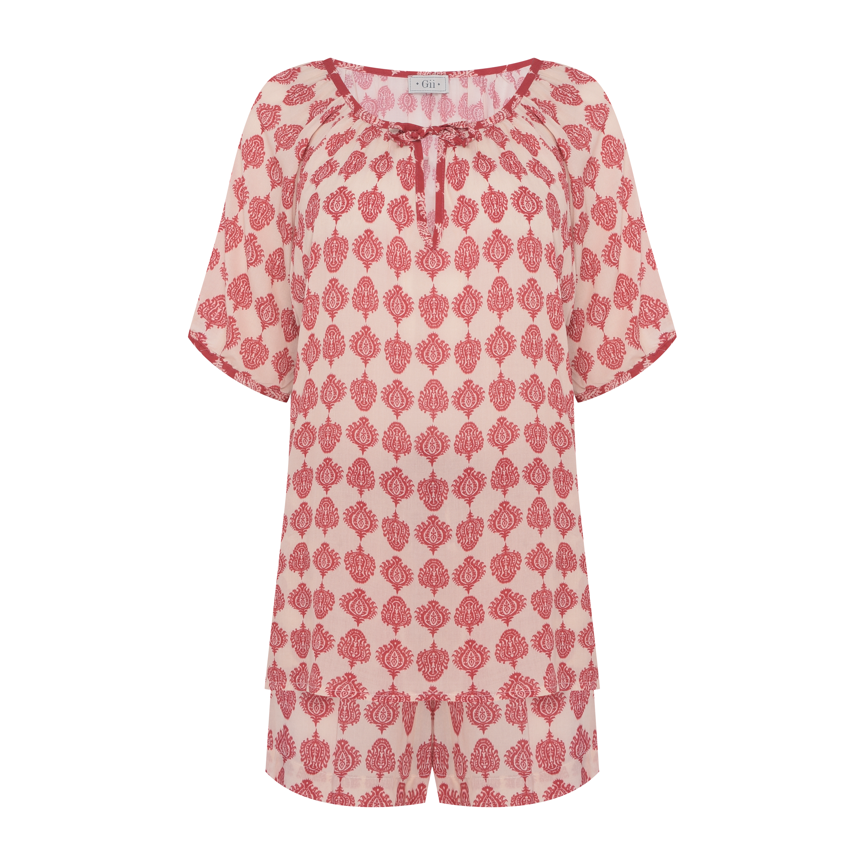 Conj. Shorts  Voilá Vermelho