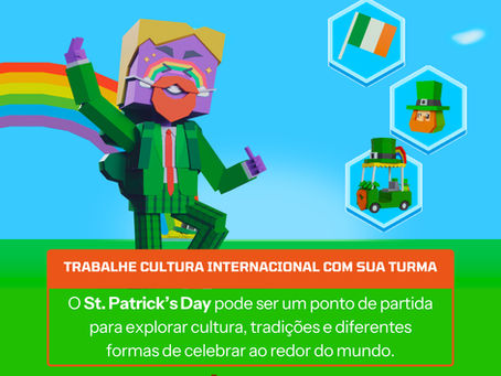 🍀 Como trabalhar cultura internacional com sua turma no St. Patrick’s Day