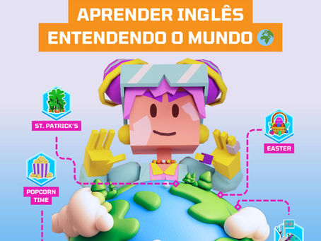🌍 ✨ Aprender inglês entendendo o mundo