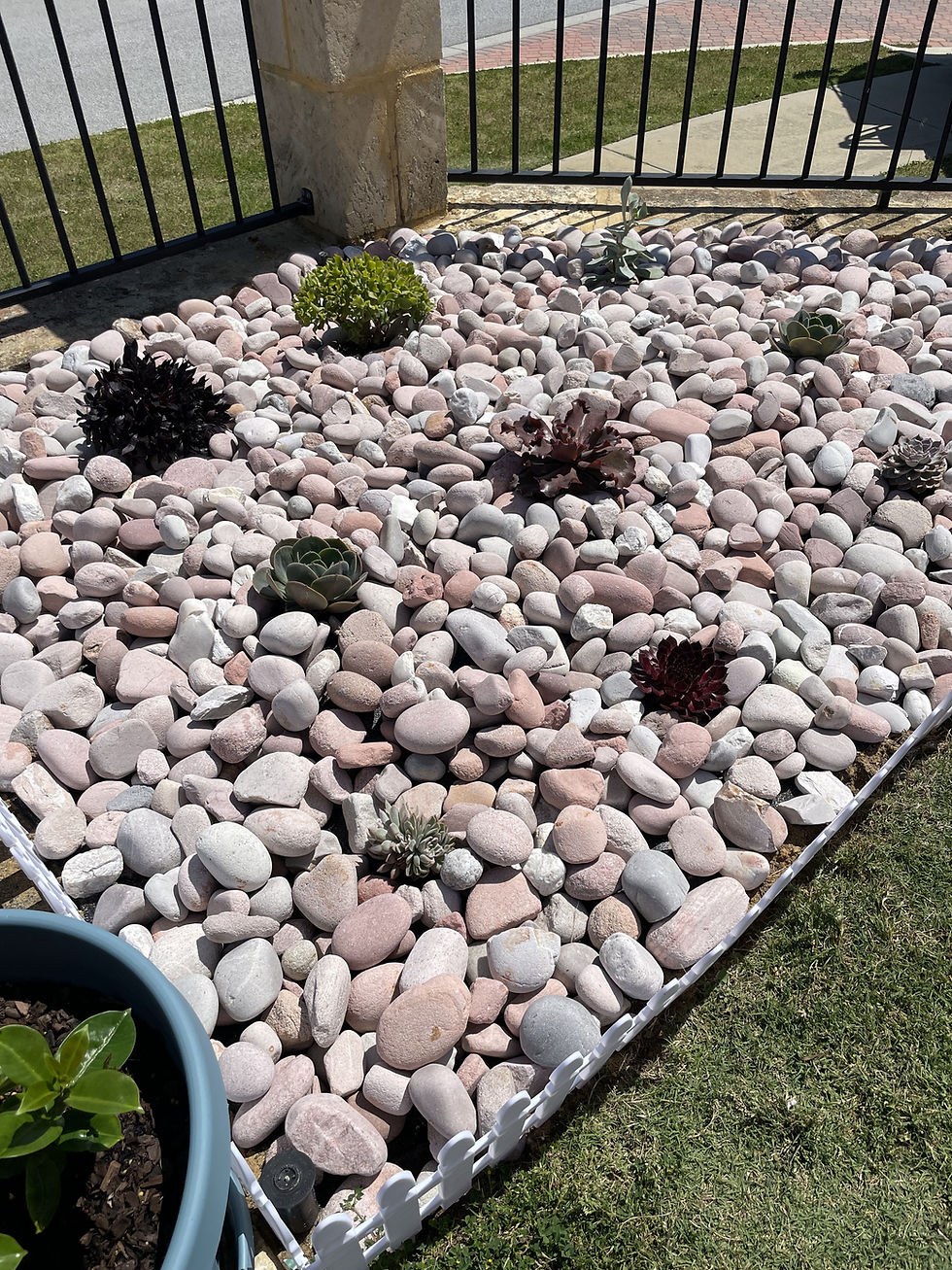 40-100mm River Pebbles