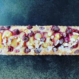Birnen-Himbeer-Kuchen