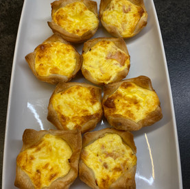 Schinken-Käse-Tartelettes