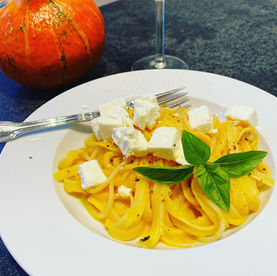 Schnelle Kürbissauce (für Pasta)