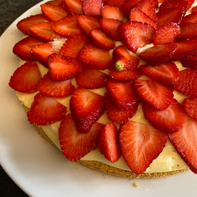 Erdbeer-Pudding-Torte