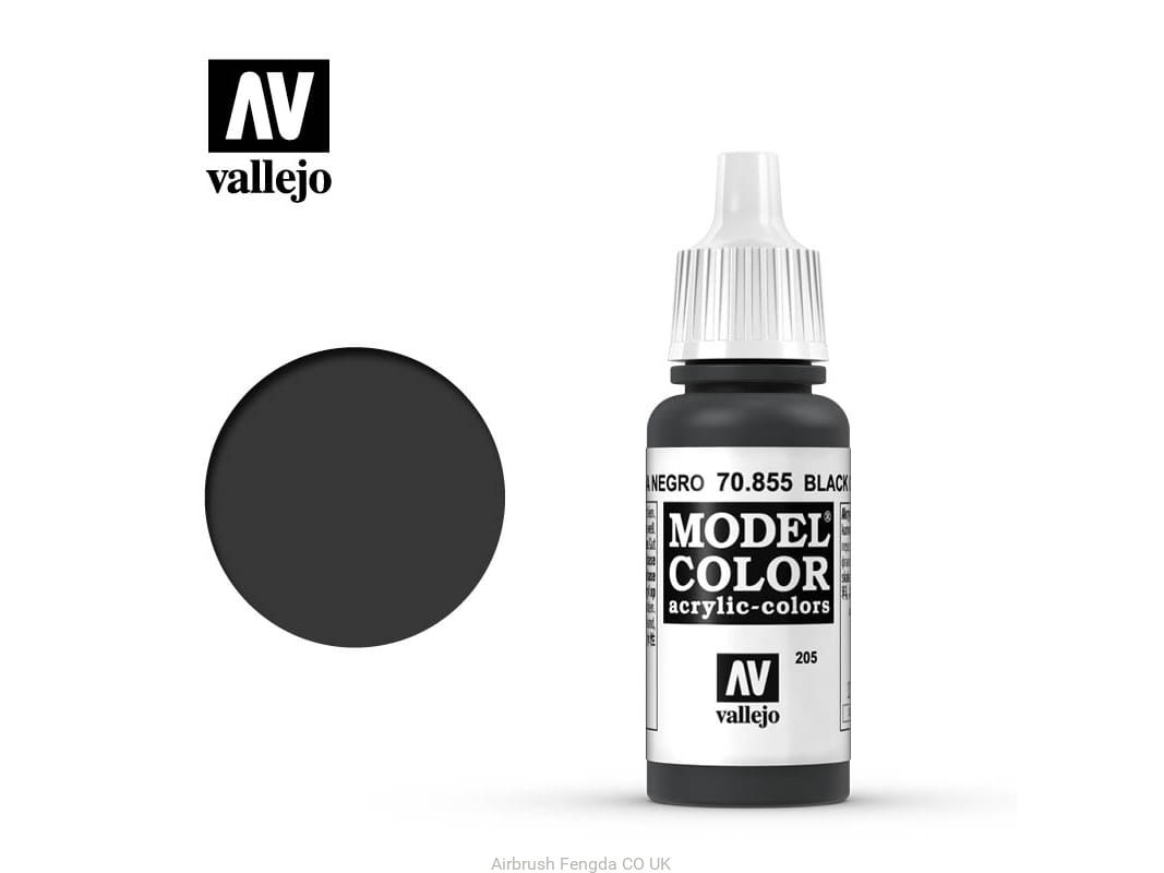 Vallejo Model Color - Black Glaze