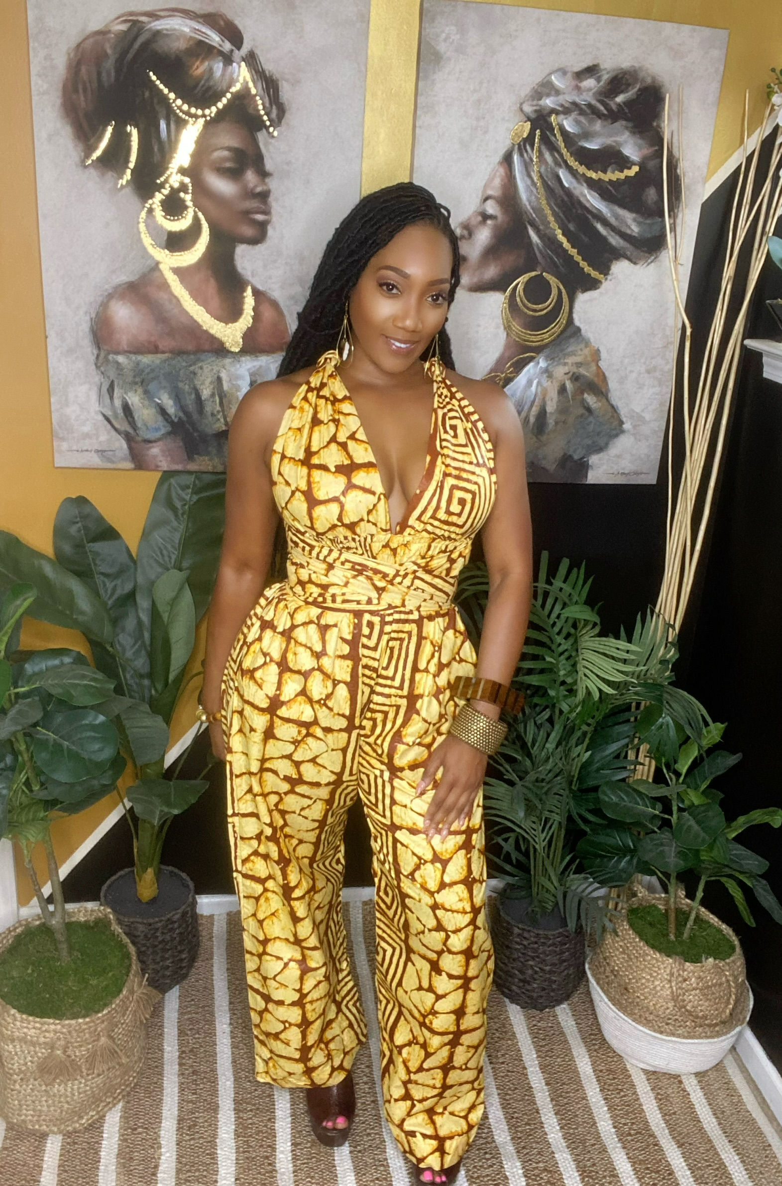 DOLA African Infinity Jumpsuit