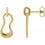 Thumbnail: Freeform Dangle Earrings